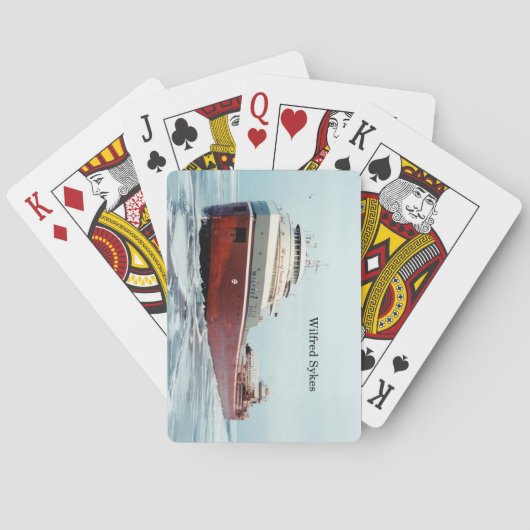 ウィルフレッド・遊サイクス50年のカード トランプ (裏面)