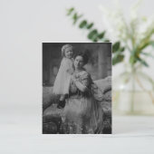 ウィルヘルミナ女王とジュリアナ・オブ・ザ・オランダ ポストカード (スタンド正面)