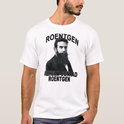 ウィルヘルムコンラッドRoentgen.png Tシャツ (正面)