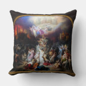 ウィルヘルム・フォン・カウルバッハによるエルサレムの破壊 クッション (正面)