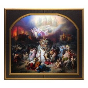 ウィルヘルム・フォン・カウルバッハによるエルサレムの破壊 フォトプリント