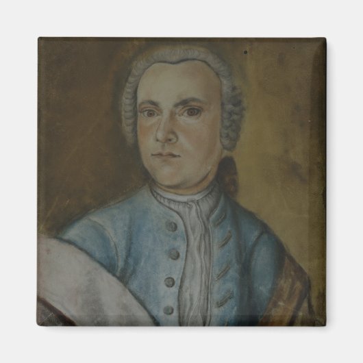 ウィルヘルム・フリーデマン・バッハ， c.1733 マグネット (正面)