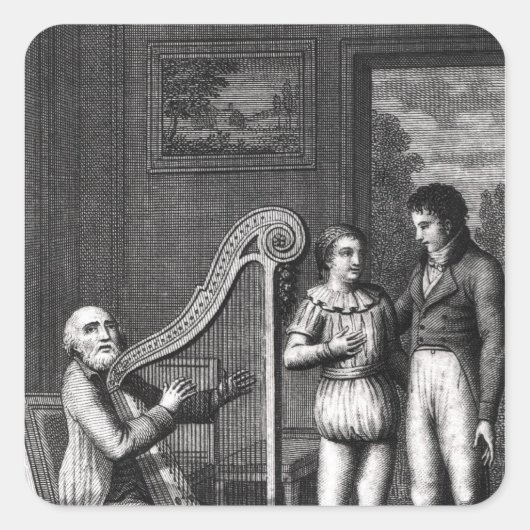 ウィルヘルム・マイスターの見習い期間 スクエアシール (正面)