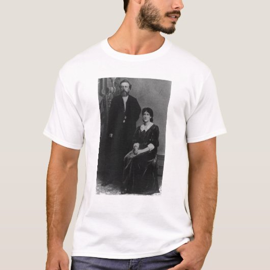 ウィルヘルムLiebknechtおよびエレノアAveling Tシャツ (正面)