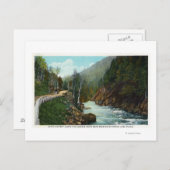 ウィルミントンの近くの利用可能な川のハイビュー ポストカード (正面/裏面)