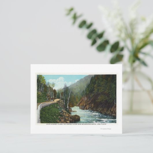 ウィルミントンの近くの利用可能な川のハイビュー ポストカード (スタンド正面)