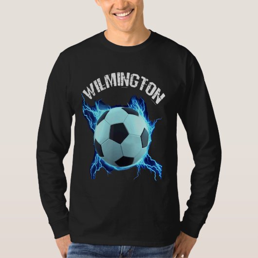 ウィルミントンサッカーレトロ Tシャツ (正面)