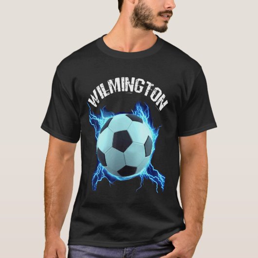 ウィルミントンサッカーレトロ Tシャツ (正面)