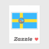 ウィルミントン市旗，デラウェア州 シール (シート)