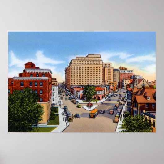 ウィルミントン・デラウェア・デラウェアとワシントン・セント ポスター (正面)