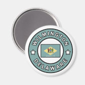 ウィルミントン・デラウェア マグネット (正面/裏面)