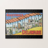 ウィルミントンDelaware_Vintage旅行からの挨拶 ジグソーパズル (横)