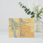 ウィルミントンNCグラフ航海のはがき ポストカード (スタンド正面)