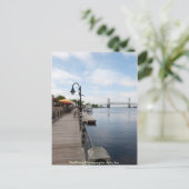 ウィルミントンWaterFront ポストカード (スタンド正面)