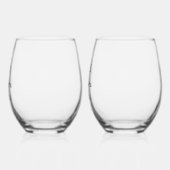 ウィルモア デザイン ワイン グラス ペア - Mr & Mrs (左)