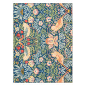 ウィルラムモリスのイチゴ泥棒、ヴィンテージ鳥 テーブルクロス (正面)