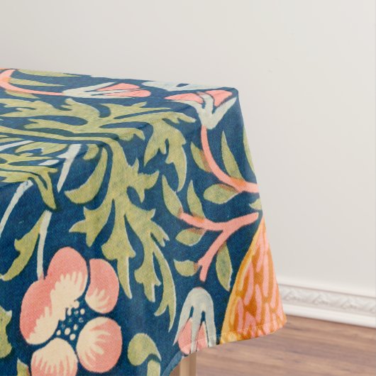 ウィルラムモリスのイチゴ泥棒、ヴィンテージ鳥 テーブルクロス (インサイチュ)