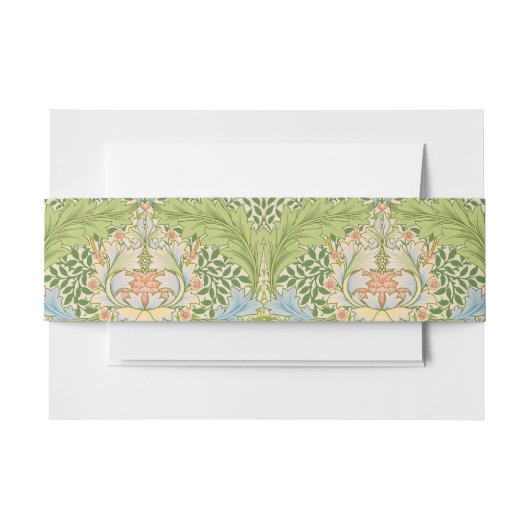ウィルラムモリスマートルガーデンクラシックフローラ 招待状ベリーバンド (正面例)