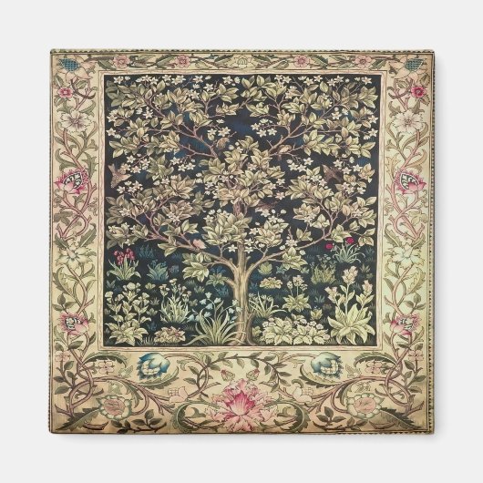 ウィルラムモリス美しいデザインと創造 マグネット (正面)