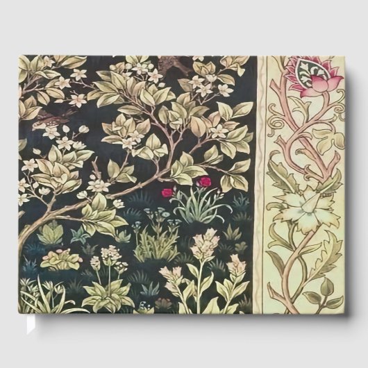 ウィルラムモリス美しいデザインと創造、ヴィント ゲストブック (正面)