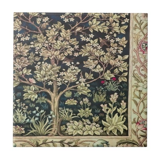 ウィルラムモリス美しいデザインと創造、ヴィント タイル (正面)