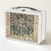 ウィルラムモリス美しいデザインと創造、ヴィント メタルランチボックス (正面)