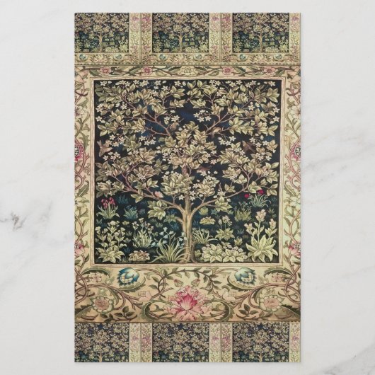 ウィルラムモリス美しいデザインと創造、ヴィント 便箋 (正面)