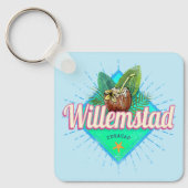 ウィルレンスタッドキュラカオバケーションカリブのヴィンテージ キーホルダー (正面)