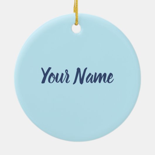 ウィルレンスタッドキュラカオバケーションカリブのヴィンテージ セラミックオーナメント (裏面)