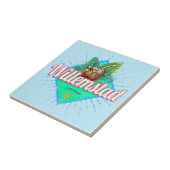 ウィルレンスタッドキュラカオバケーションカリブのヴィンテージ タイル (側面)