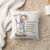 ウィルロジャース&引用文 クッション (ブランケット)