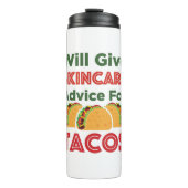 ウィル与えスキカレアドバイスforタコスエステティシャン タンブラー (正面)