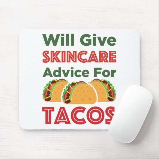 ウィル与えスキカレアドバイスforタコスエステティシャン マウスパッド (マウス)