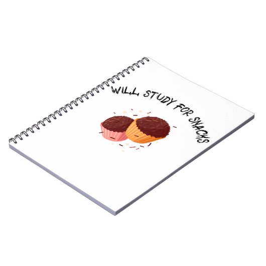 ウィル勉強スナック学校の昼休みノート ノートブック (左側)