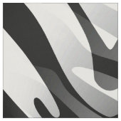 ウィル失ったズで，抽象芸術白黒ゼブラ ファブリック (見本)