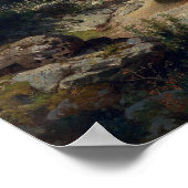 ウィル威厳があるヘルムレウサニーデイアットアノルウェーフィヨルド ポスター (角)