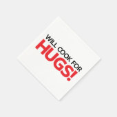 ウィル調理師forハグ スタンダードカクテルナプキン (角)