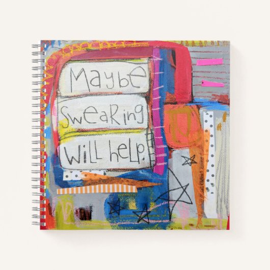 ウィル・ウィル・スクエア救済・ジャナルの開催を誓う ノートブック (正面)