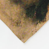 ウィル・ジェームスの「ラバ」 フリースブランケット (角)