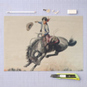ウィル・ジェームズによる「Young Cowboy」 薄葉紙 (クラフト)