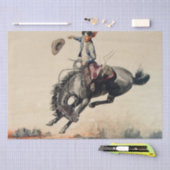 ウィル・ジェームズによる「Young Cowboy」 薄葉紙 (クラフト)