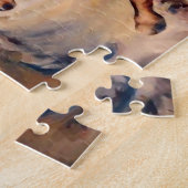 ウィル・ジェームズの「暴れ馬」西部芸術作品 ジグソーパズル (側面)