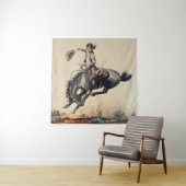 ウィル・ジェームズ著「カウボーイ青年」 タペストリー (インサイチュ)