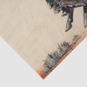 ウィル・ジェームズ著「カウボーイ青年」 薄葉紙 (詳細)