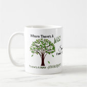 ウィル·ファミリー·ツリー·マグ系図学 コーヒーマグカップ (左)