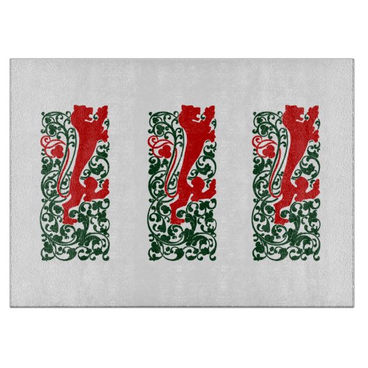 ウィル・ブラッドリー・ヘラルディックライオン カッティングボード (正面)