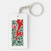 ウィル・ブラッドリー・ヘラルディックライオン キーホルダー (裏面)