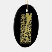 ウィル・ブラッドリー・ヘラルディックライオン セラミックオーナメント (右)