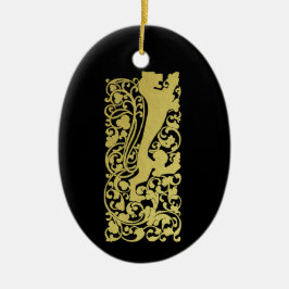 ウィル・ブラッドリー・ヘラルディックライオン セラミックオーナメント