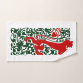 ウィル・ブラッドリー・ヘラルディックライオン バスタオルセット (ハンドタオル)